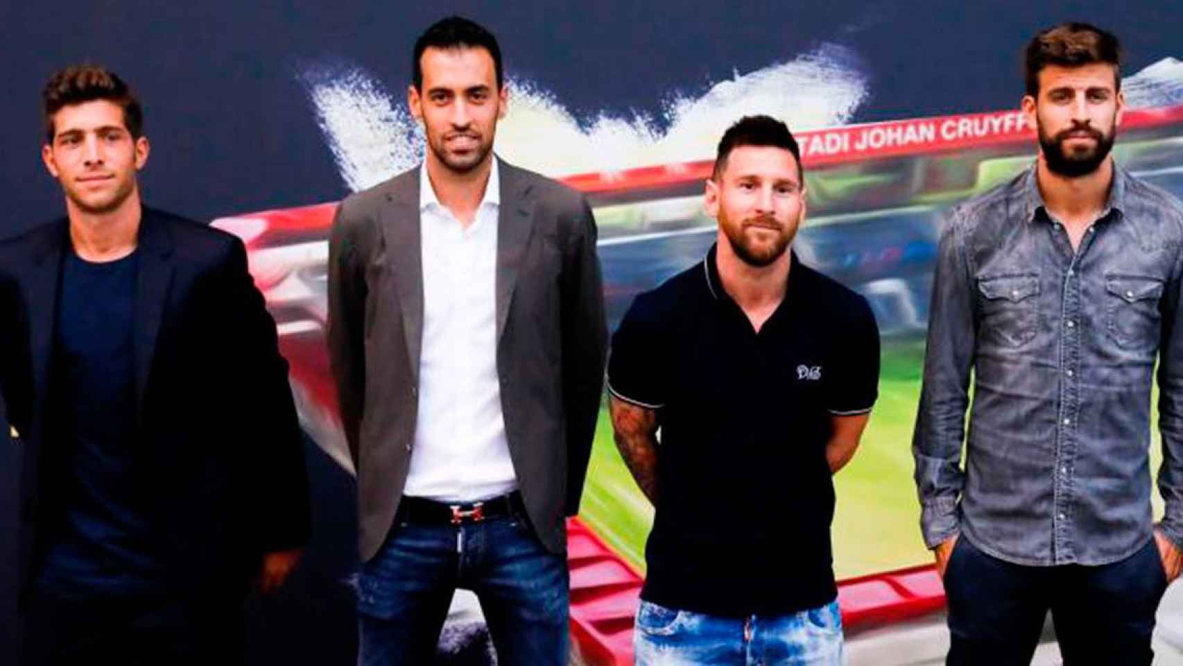 Messi, Busquets y Sergi Roberto están representados en la mesa de negociación / REDES