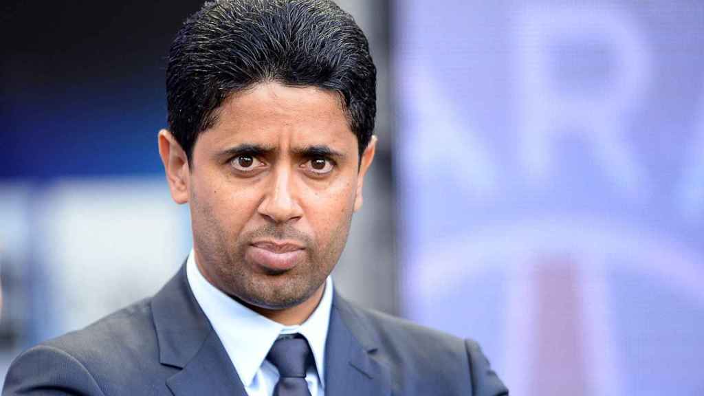 Una foto de Nasser Al-Khelaïfi, presidente del PSG / Twitter