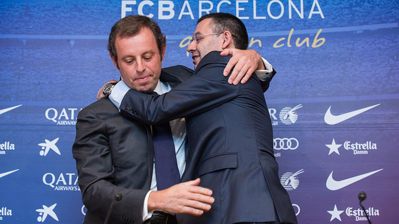 Rosell y Bartomeu, en una imagen de archivo / EFE