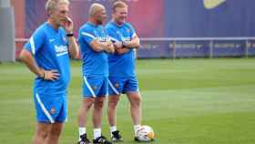 Ronald Koeman entrenando al Barça / FC Barcelona