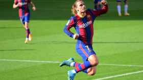 Griezmann, celebrando un gol con el Barça | EFE