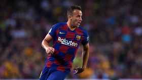 Arthur Melo no cuenta para Valverde desde la derrota del Barça contra el Levante/ EFE