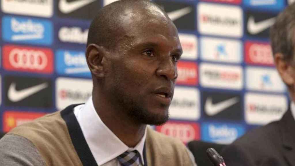 Imagen de archivo de Eric Abidal, secretario técnico del Barça / EFE