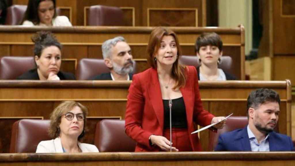 Carolina Telechea, diputada de ERC, en el Congreso / EUROPA PRESS