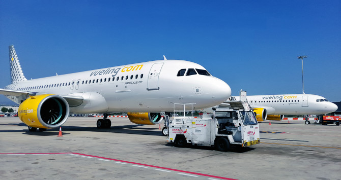 Un avión comercial de Vueling / VUELING