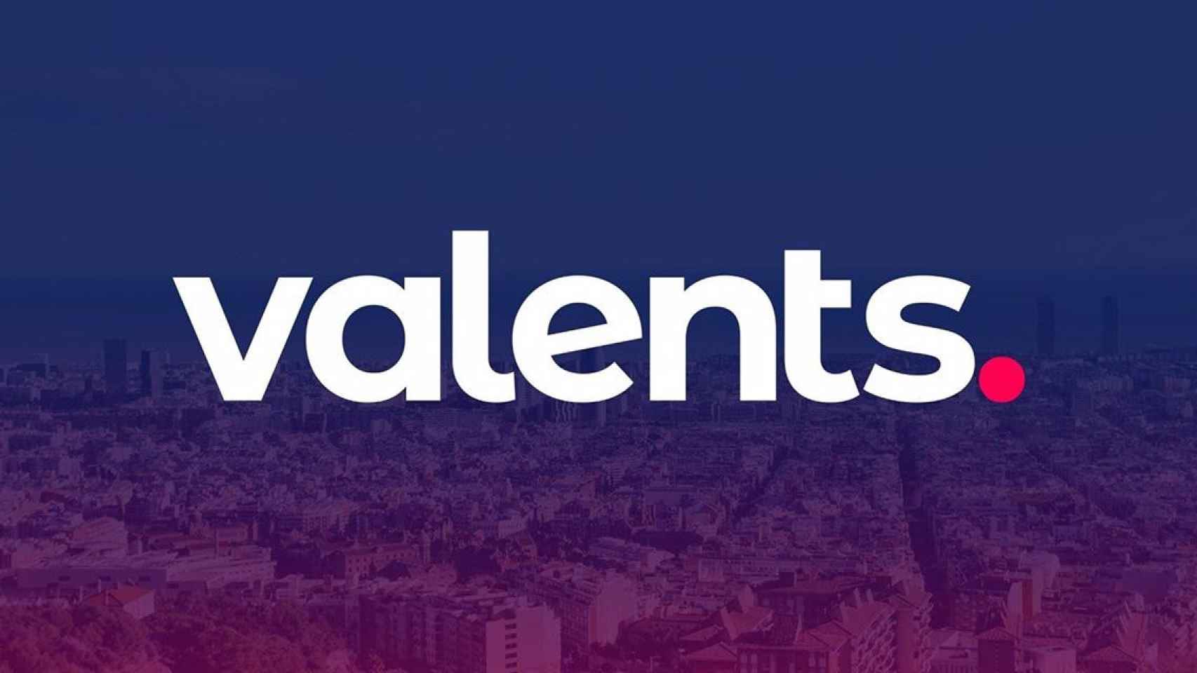 El nuevo logo de BCN pel Canvi tras la marcha de Manuel Valls, Valents / VALENTS