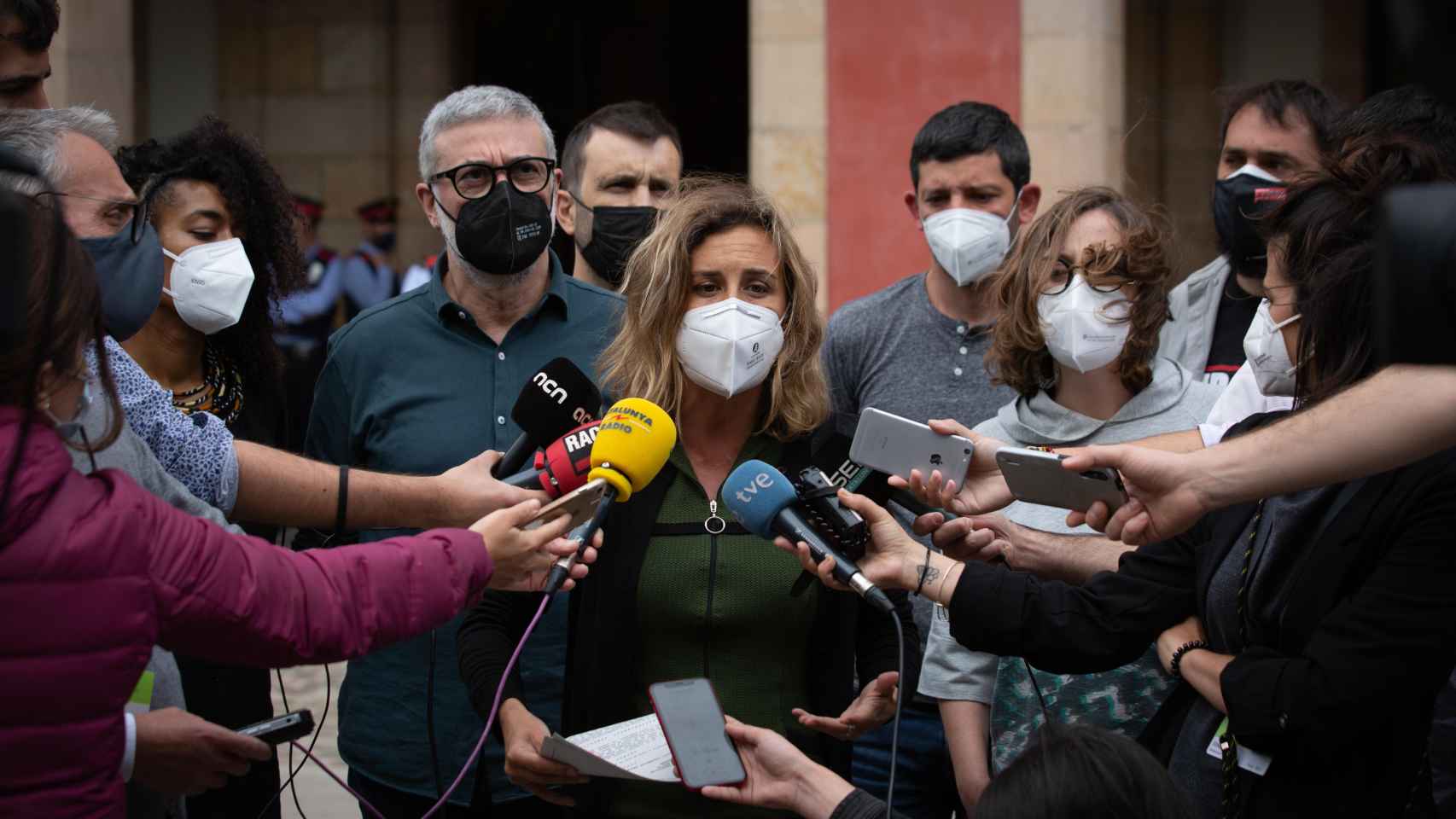 La diputada de la CUP Laia Estrada / EUROPAPRESS