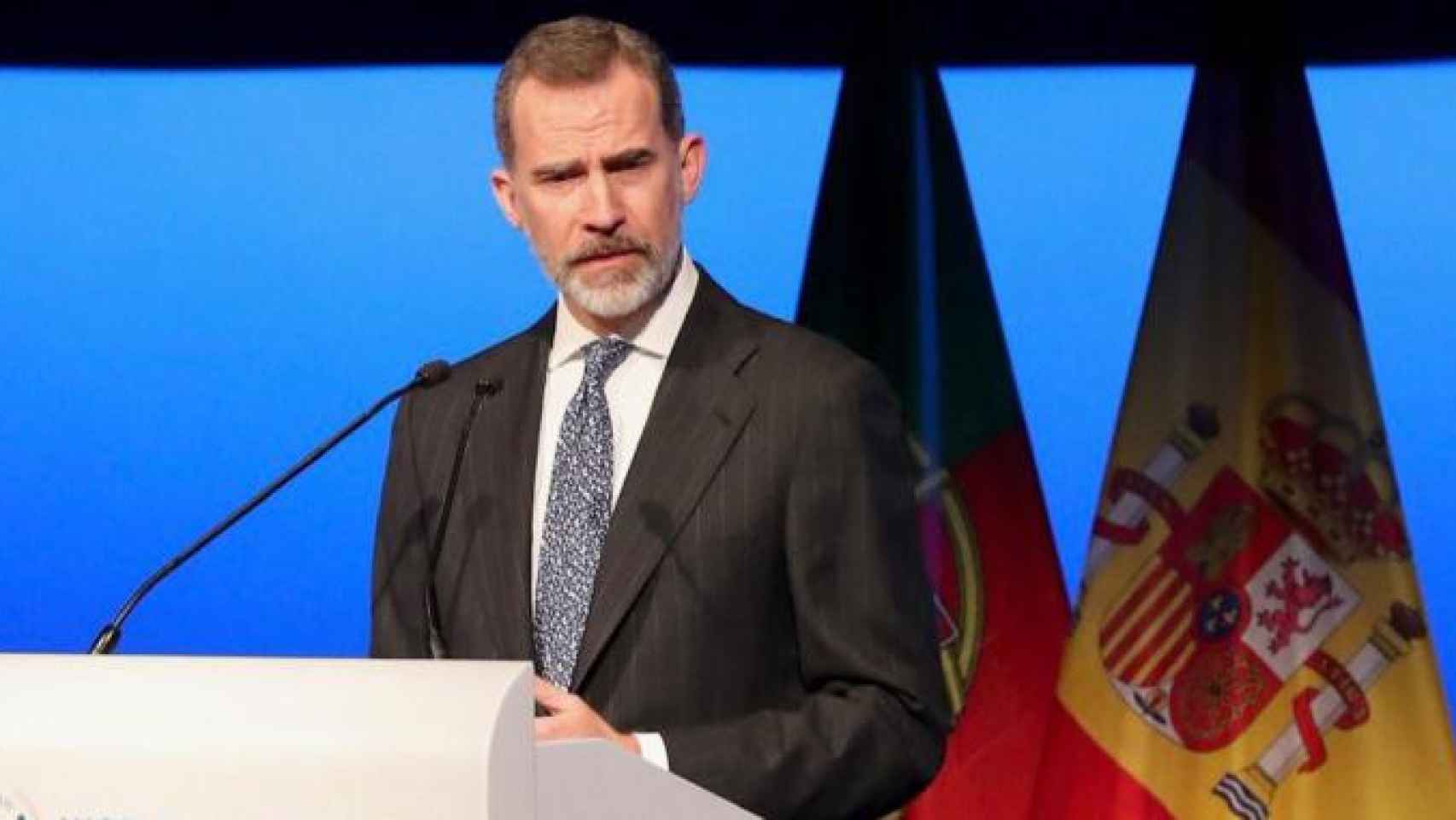 El rey Felipe VI, en una intervención durante un acto oficial / EFE