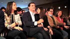 Inés Arrimadas junto a Albert Rivera en Barcelona / EUROPAPRESS