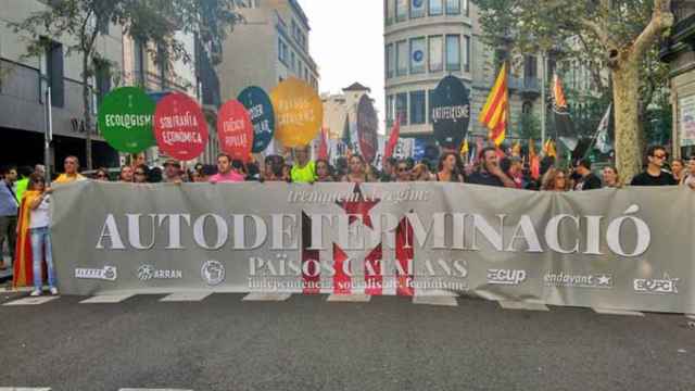 Manifestación de la izquierda independentista de la Diada / CUP