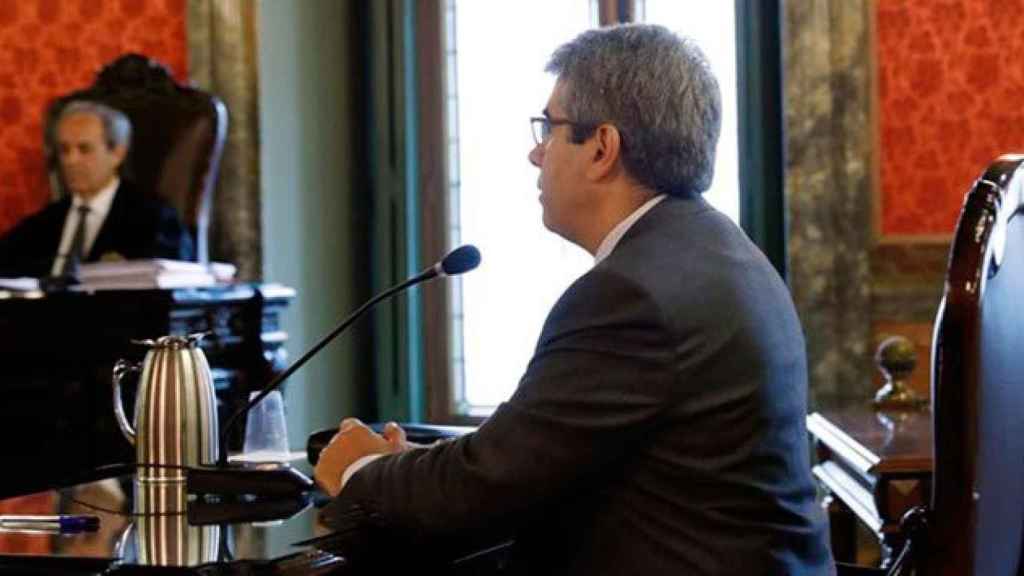 Francesc Homs, en el Tribunal Supremo: Si poner las urnas es echar un pulso al Estado, yo no quiero ser de este Estado / EUROPA PRESS