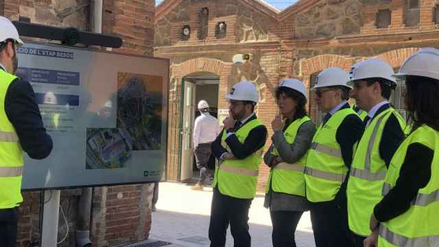 El presidente Pere Aragonès y la consellera Teresa Jordà visitan la Estación de Tratamiento de Agua Potable del Besòs / EP