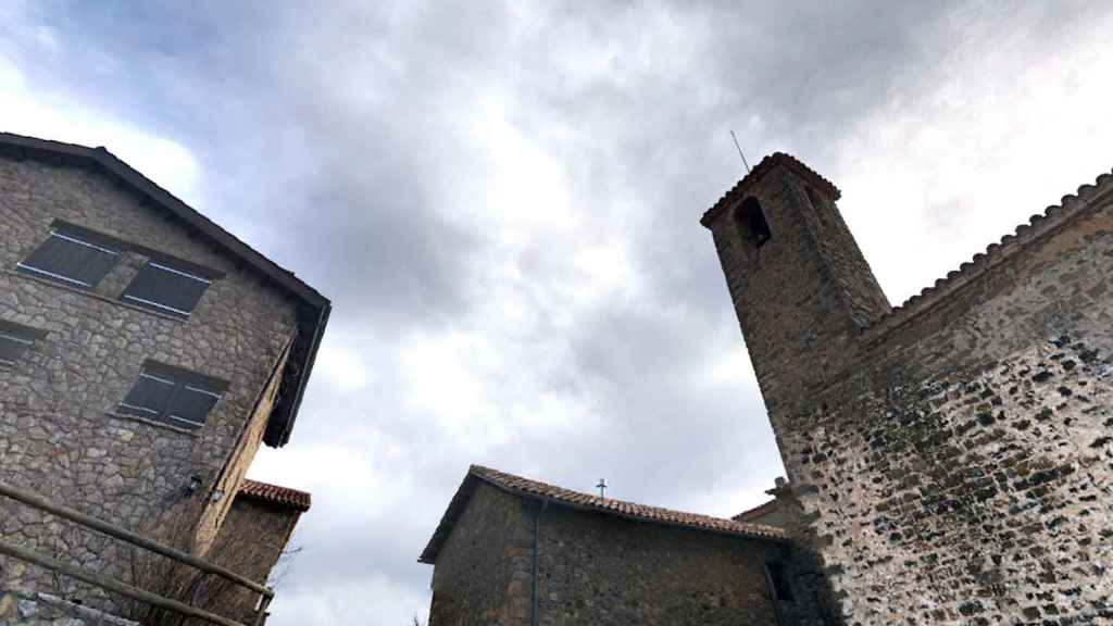 Gisclareny, el pueblo con menos habitantes de Cataluña / GOOGLE STREET VIEW