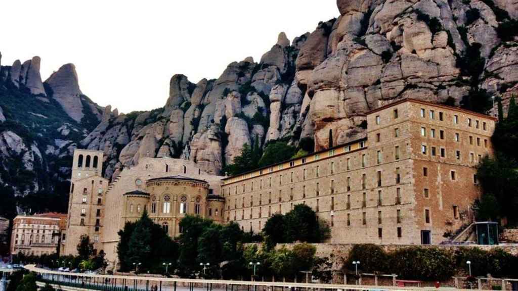 El monasterio de Santa María de Montserrat, donde recientemente se ha apartado a un monje por presuntos abusos sexuales a un menor / FLICKR