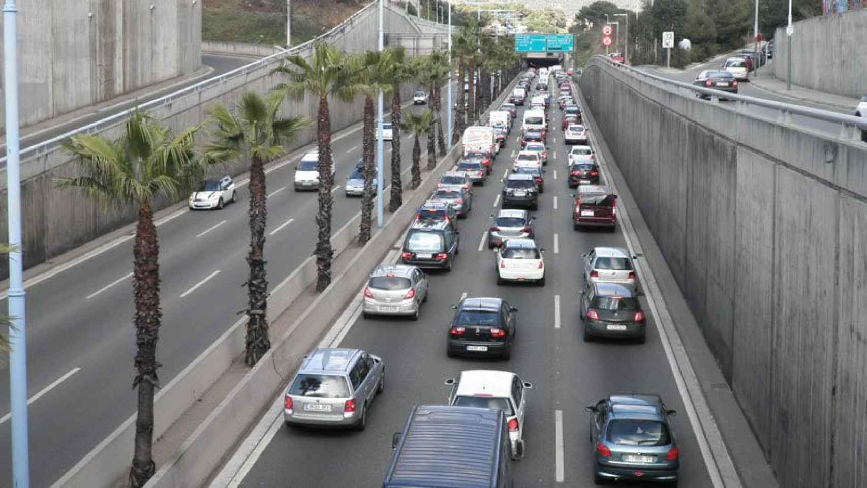 Imagen de la ronda de Dalt de Barcelona / CG