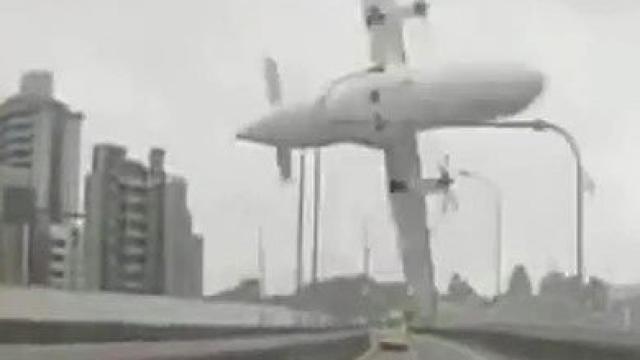 Accidente aéreo en Taiwán