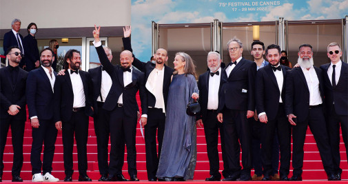 75 edición del Festival de Cine de Cannes, en Cannes (Francia) - EFE/EPA/Clemens Bilan