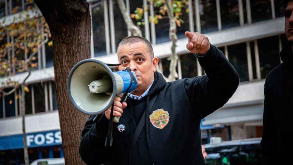 Alberto 'Tito' Álvarez, líder del taxi de Barcelona, en una imagen de archivo / EP