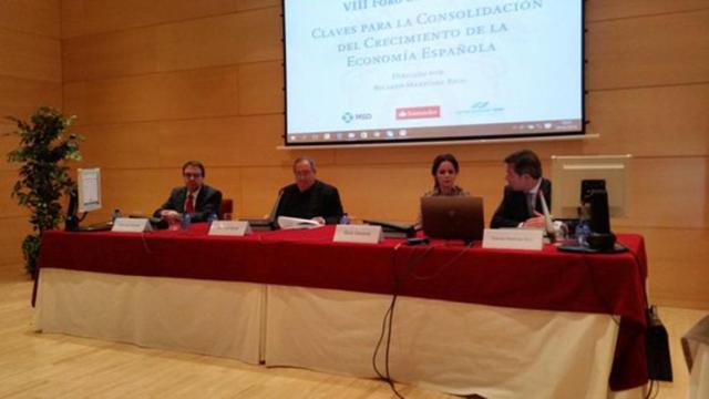 José Luis Bonet, en el VII Foro de Economía organizado por la Universidad de Alcalá.