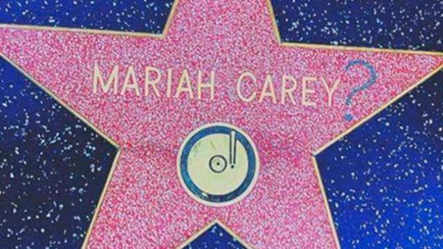 Estrella de Mariah Carey en Hollywood / CG