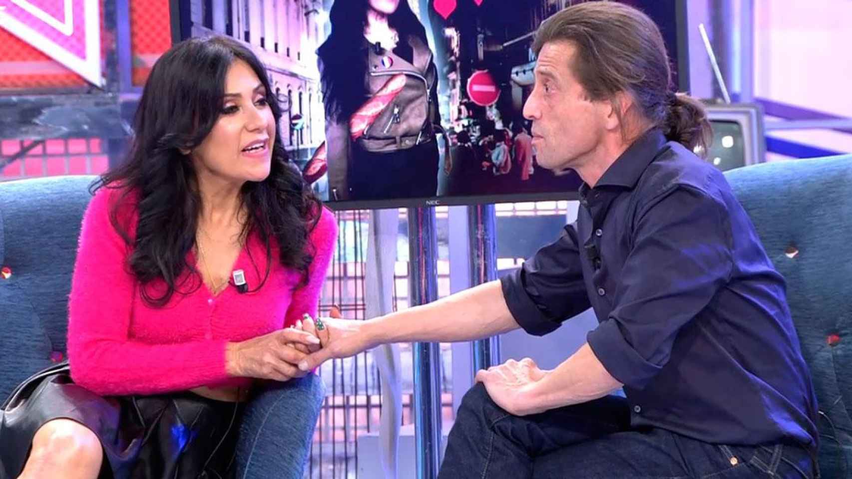 Maite Galdeano y Remí, en el 'Deluxe' TELECINCO