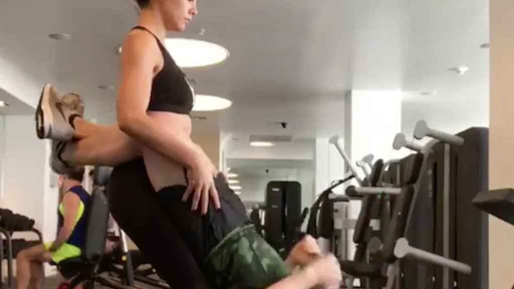 Cristina Pedroche y Dabiz Muñoz juntos en el gimnasio / Instagram