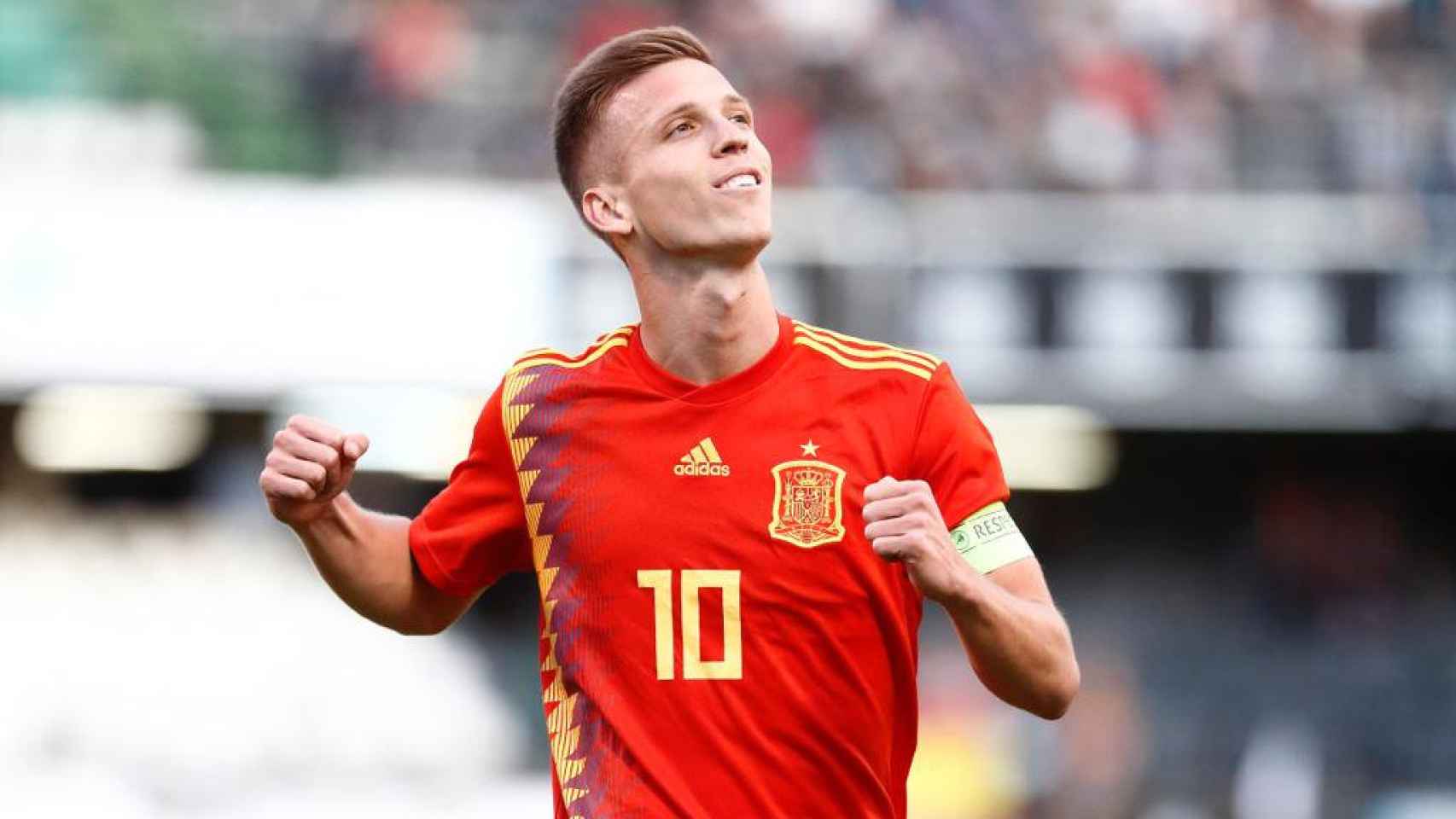 Dani Olmo con la selección española absoluta / EFE