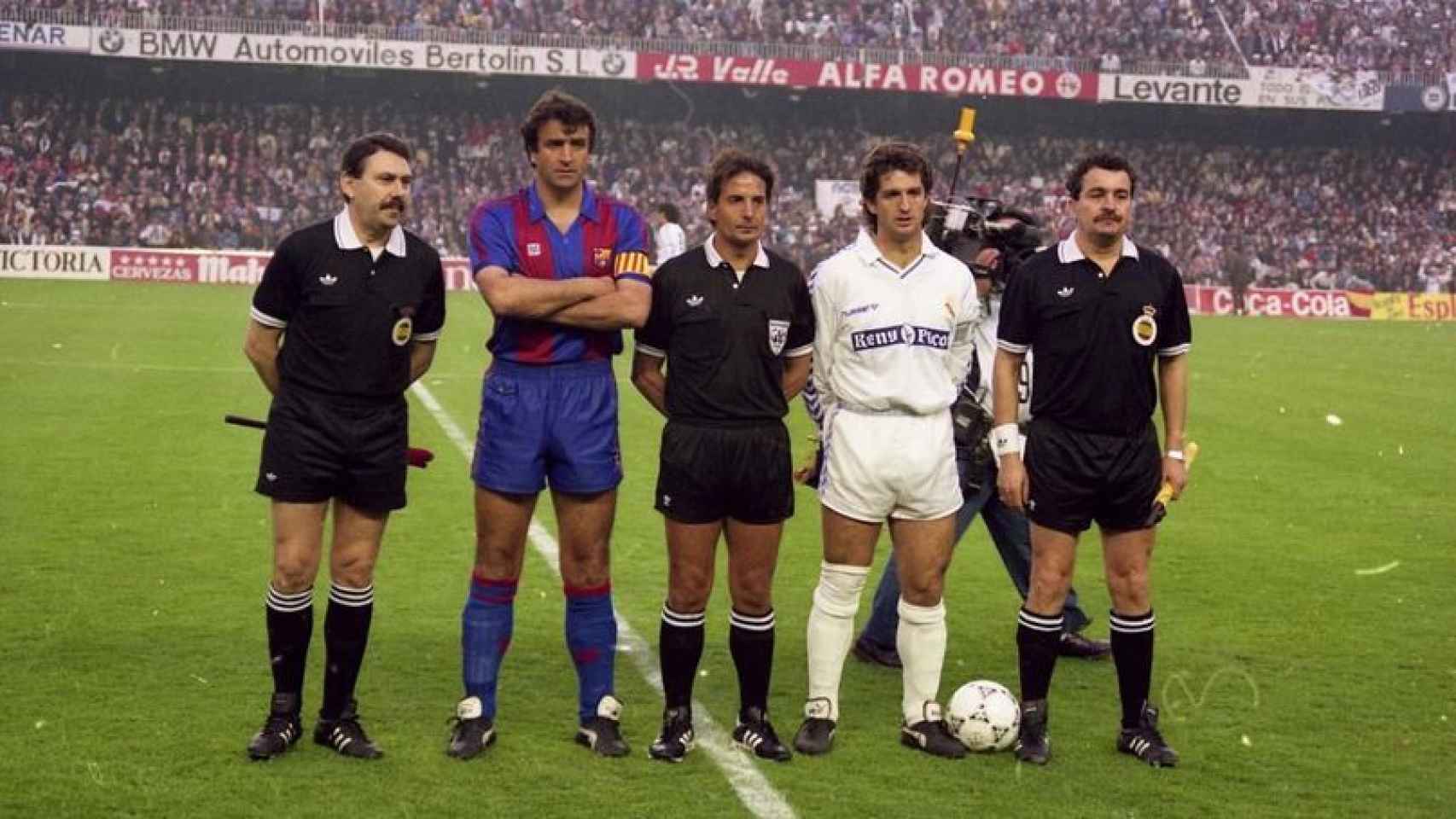 Foto de inicio de la Copa del Rey de 1990 / FCB