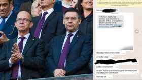 Cardoner y Bartomeu destapan un whatsapp sobre la falsificación de firmas / CM