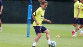 Antoine Griezmann durante un entrenamiento /FCB