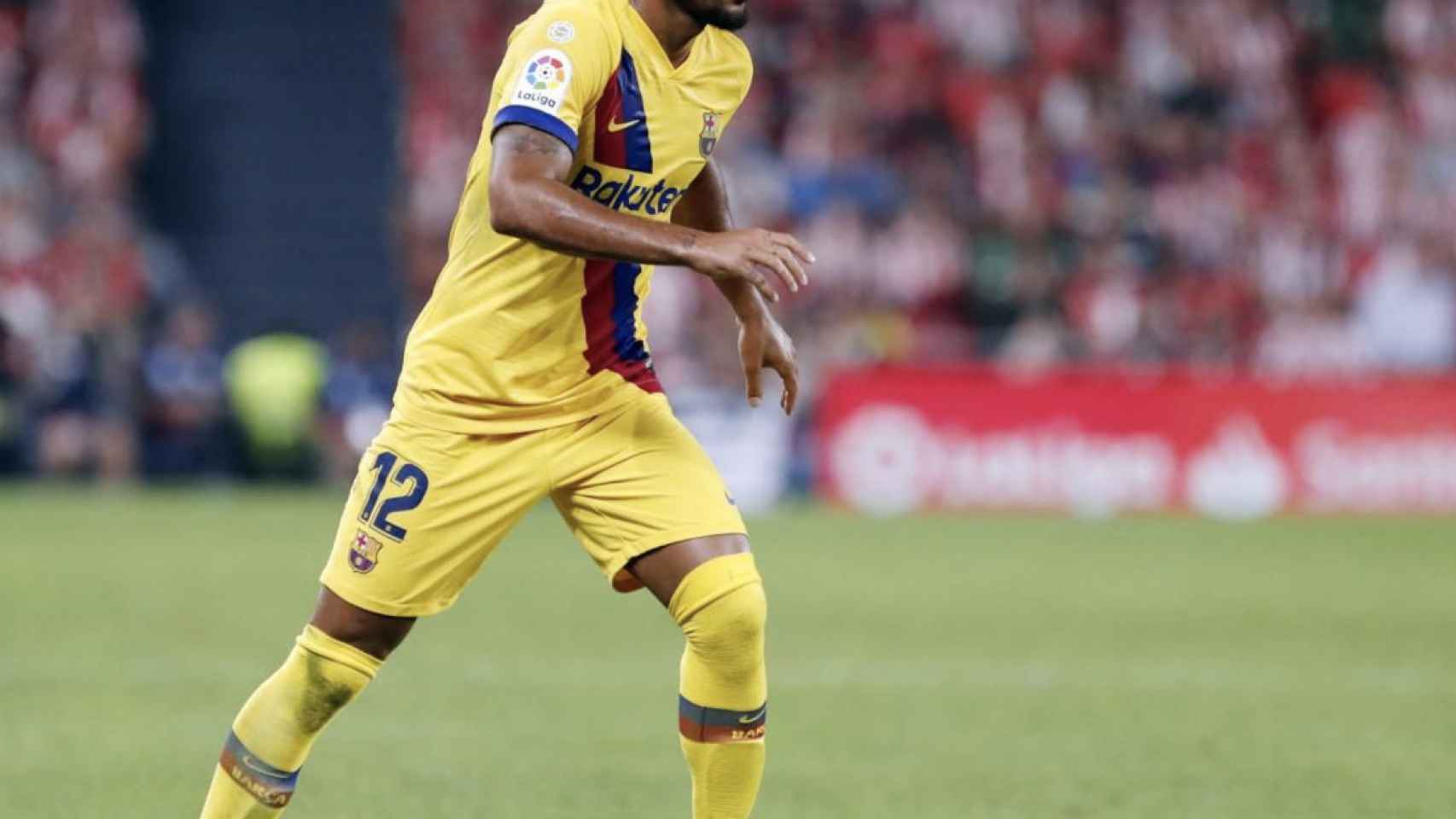 Una foto de Rafinha durante el partido ante el Athletic Club / FCB