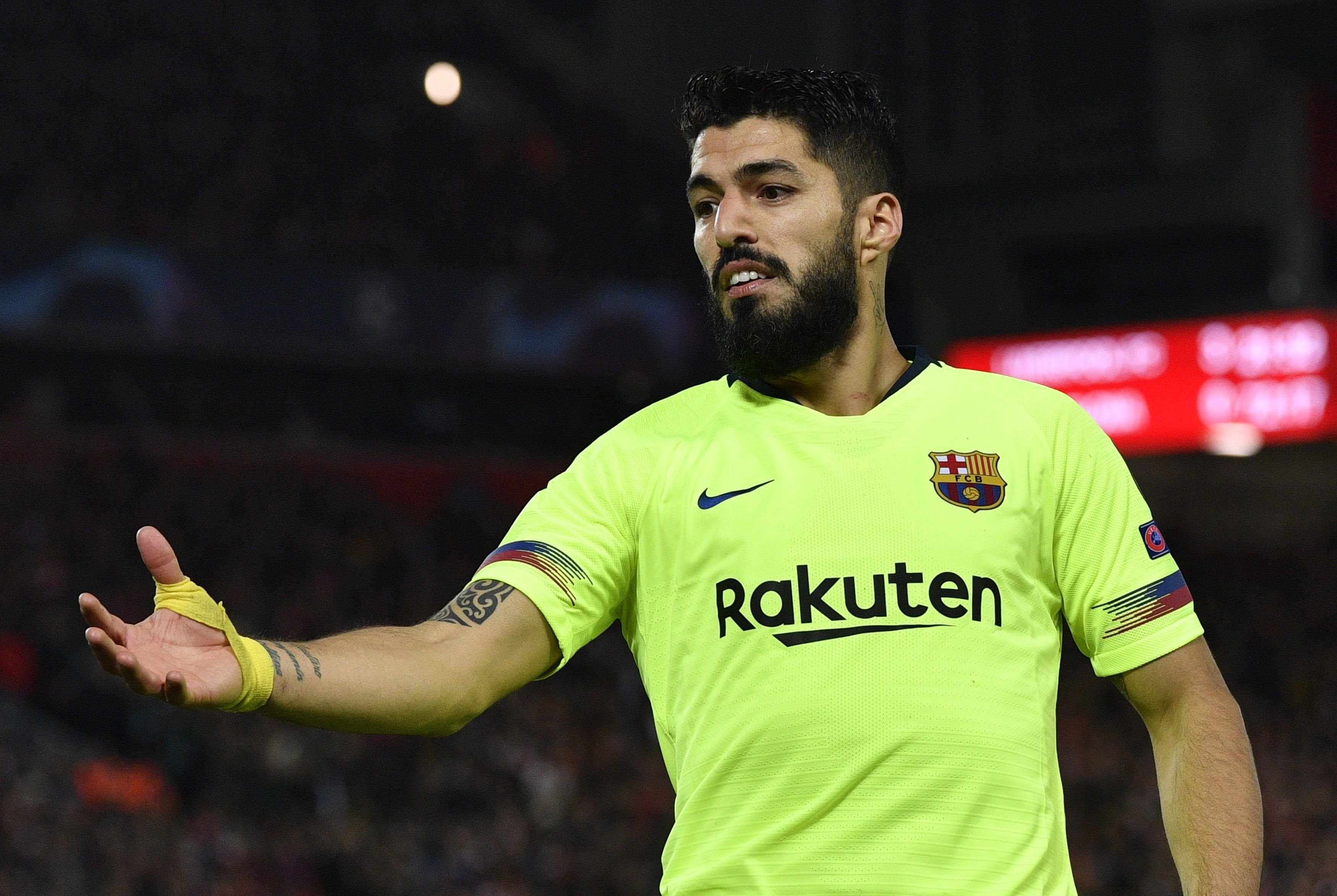 Una foto de Luis Suárez durante el Liverpool - Barça / EFE