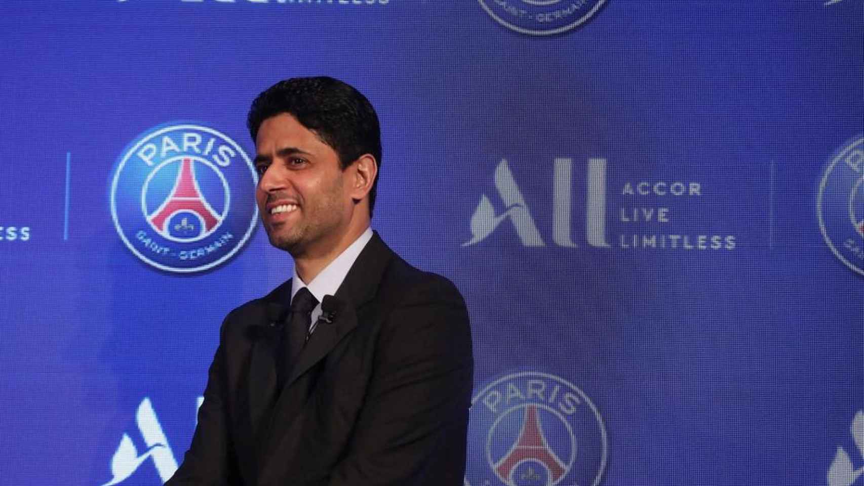 Nasser Al-Khelaifi, del PSG, en una imagen de archivo / EFE