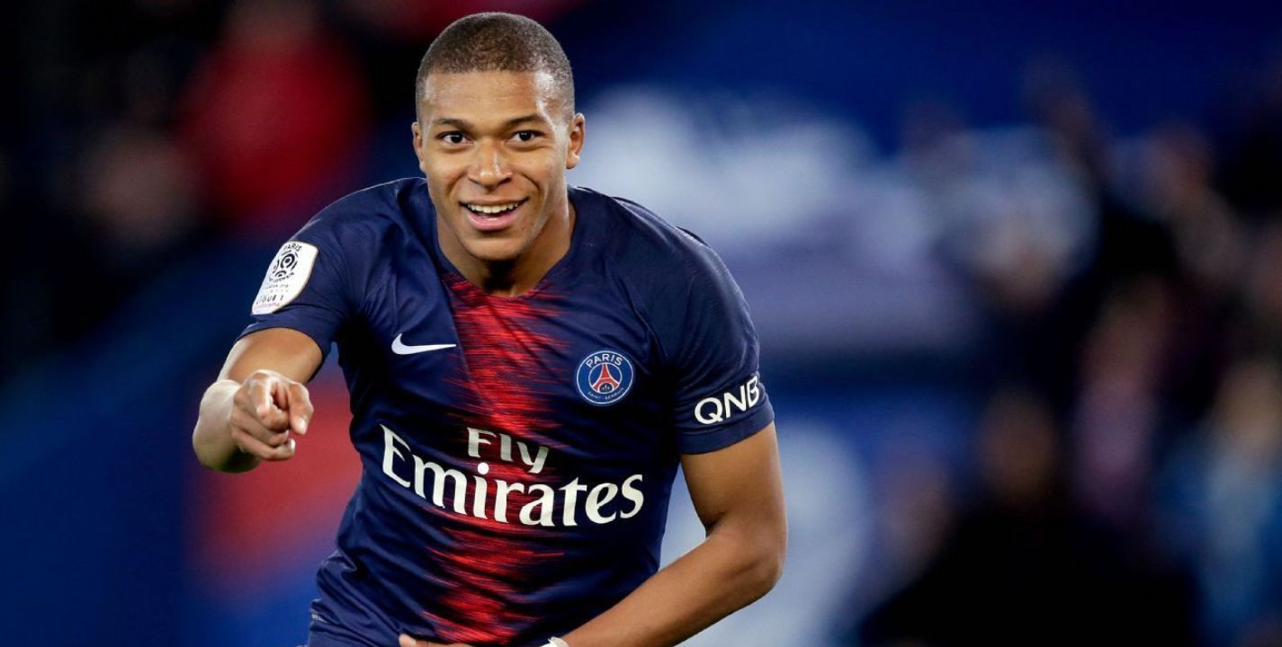 Una foto de Kyllian Mbappé durante un partido del PSG / Twitter