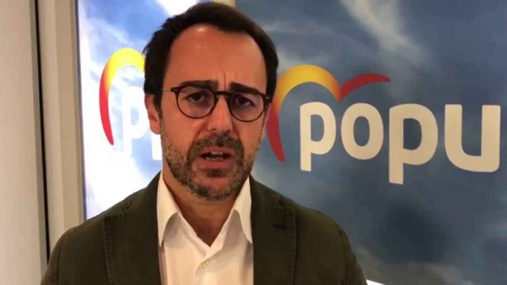 Óscar Ramírez, portavoz del PP en el Ayuntamiento de Barcelona