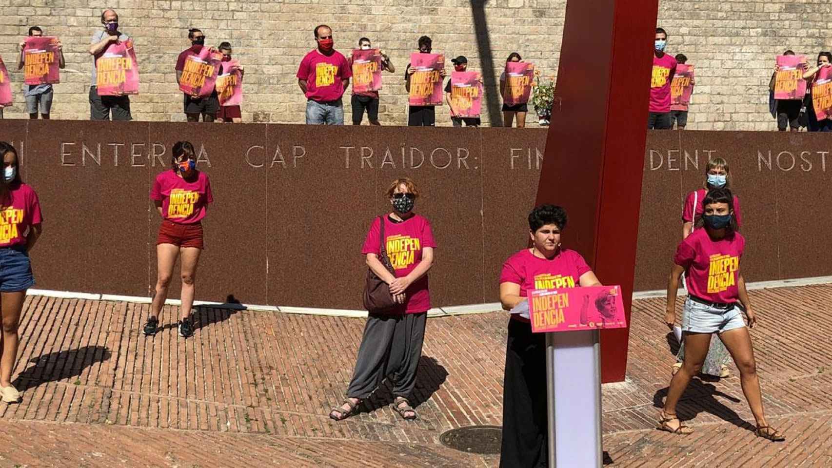 Presentación de la Diada de los independentistas radicales / CUP