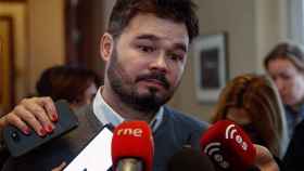 El portavoz de ERC en el Congreso, Gabriel Rufián / EFE