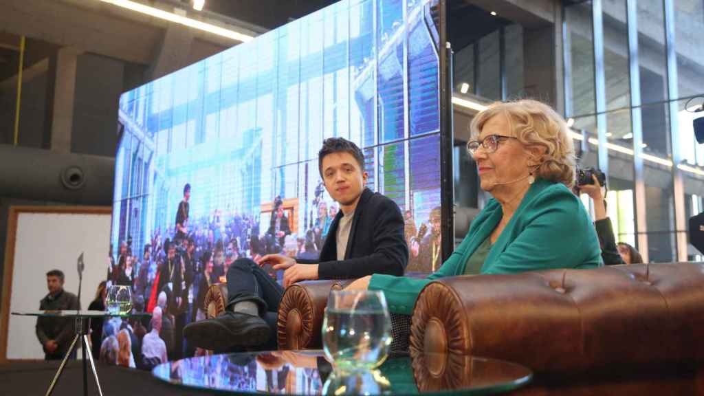 Manuela Carmena e Íñigo Errejón, candidatos a la alcaldía y la Comunidad de Madrid el 26M por Más Madrid