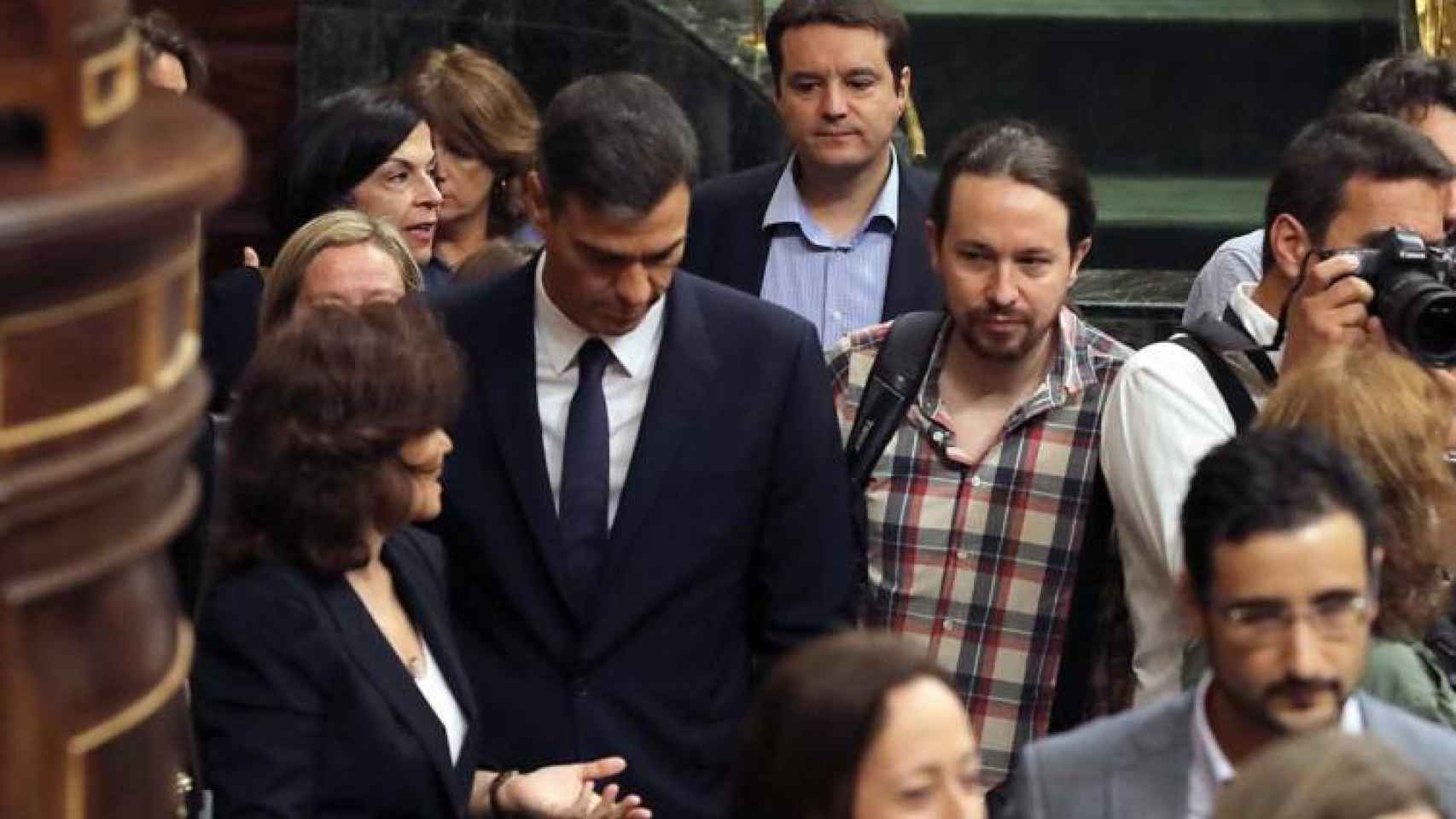 podemos pablo iglesias pedro sanchez