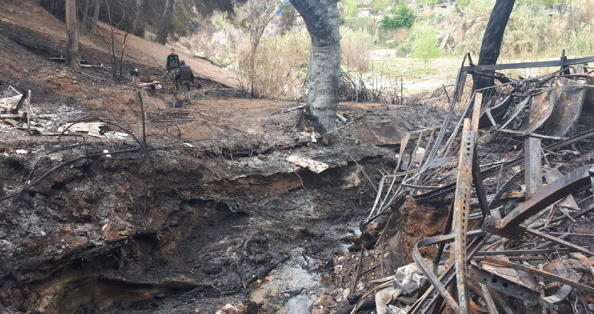 Incendio forestal de Esparraguera / MOSSOS