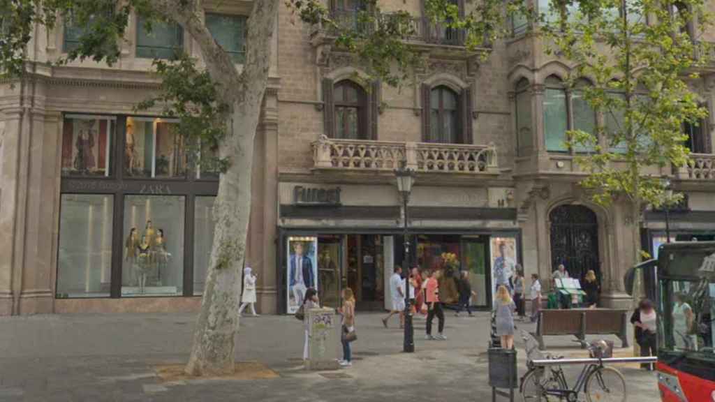 Paseo de Gracia, una de las calles más caras de Barcelona / GOOGLE MAPS