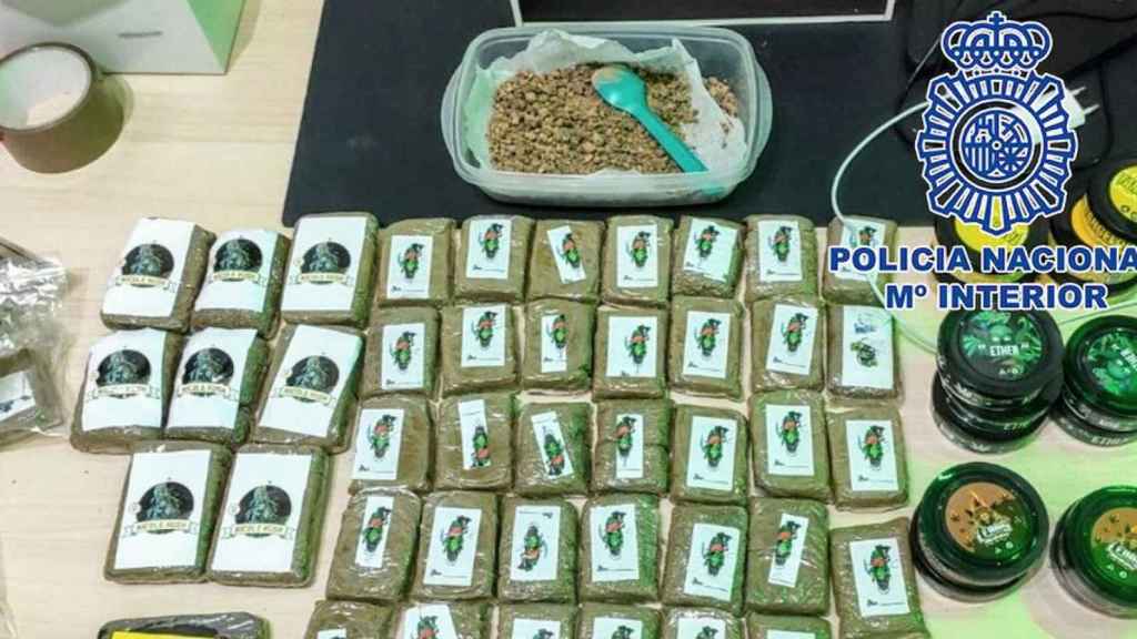 La Policía se incauta de droga camuflada en envíos de paquetería / POLICÍA NACIONAL