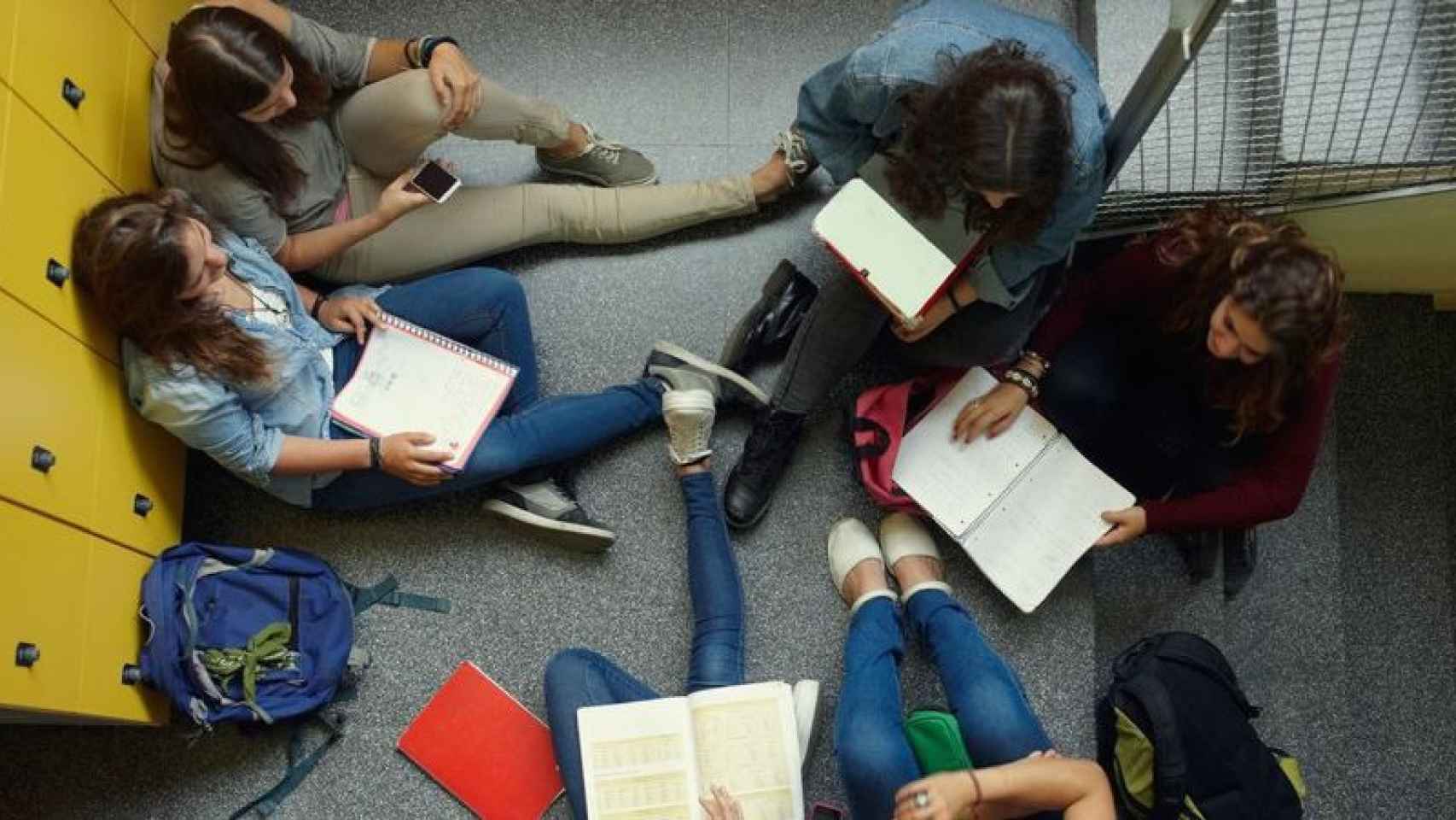 Grupo de estudiantes