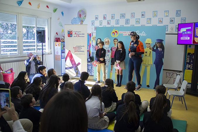 Laia Sanz durante la presentación de ‘Yo puedo ser’ / MATTEL