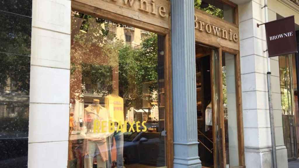 Tienda de Brownie en Rambla de Cataluña (Barcelona) / CG