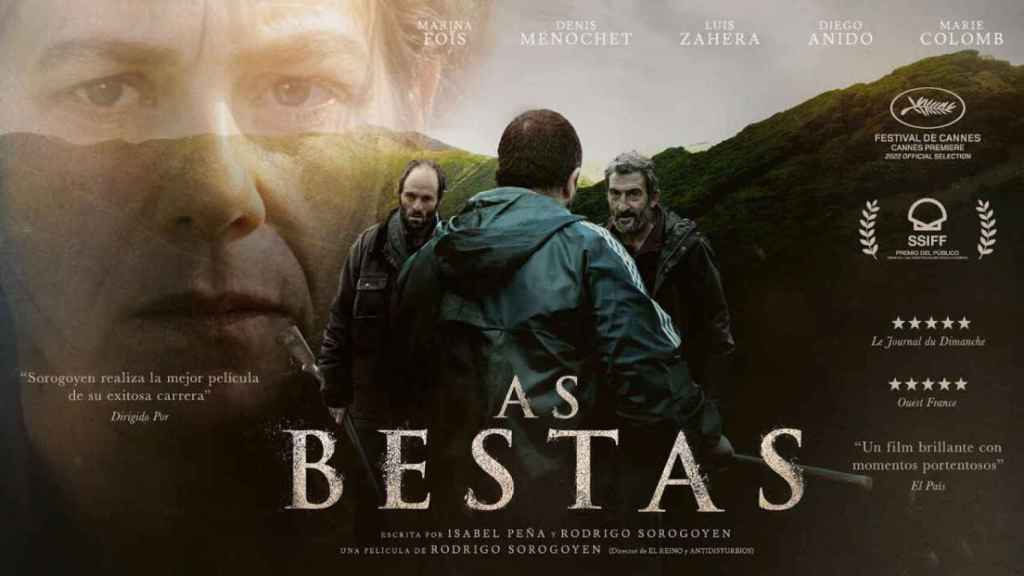 Cartel de la película 'As bestas'