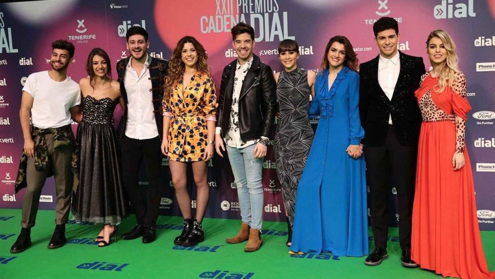 Los chicos de 'Operación Triunfo', premio fenómeno musical del año