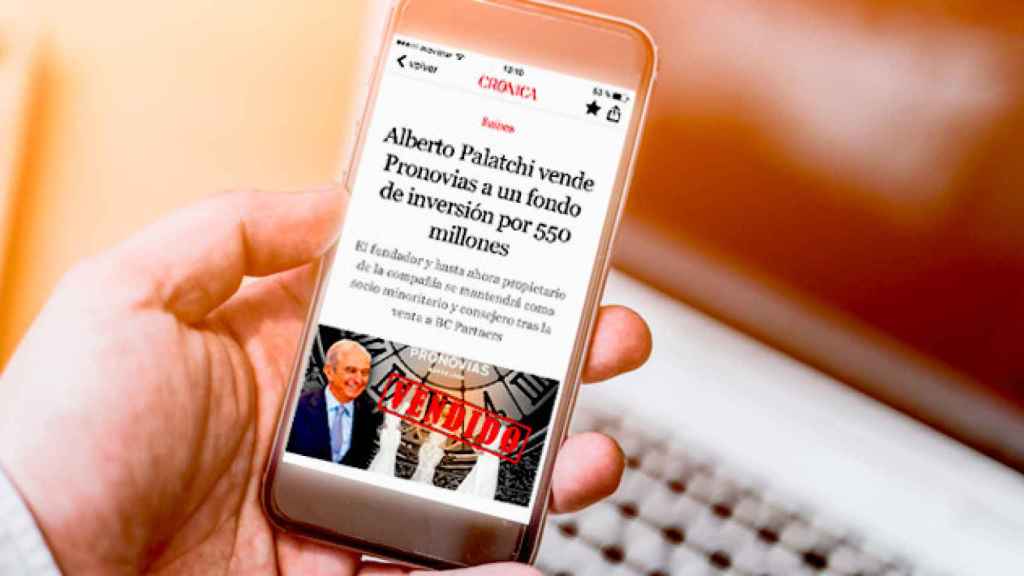 Una noticia en la nueva APP de Crónica Global / CG