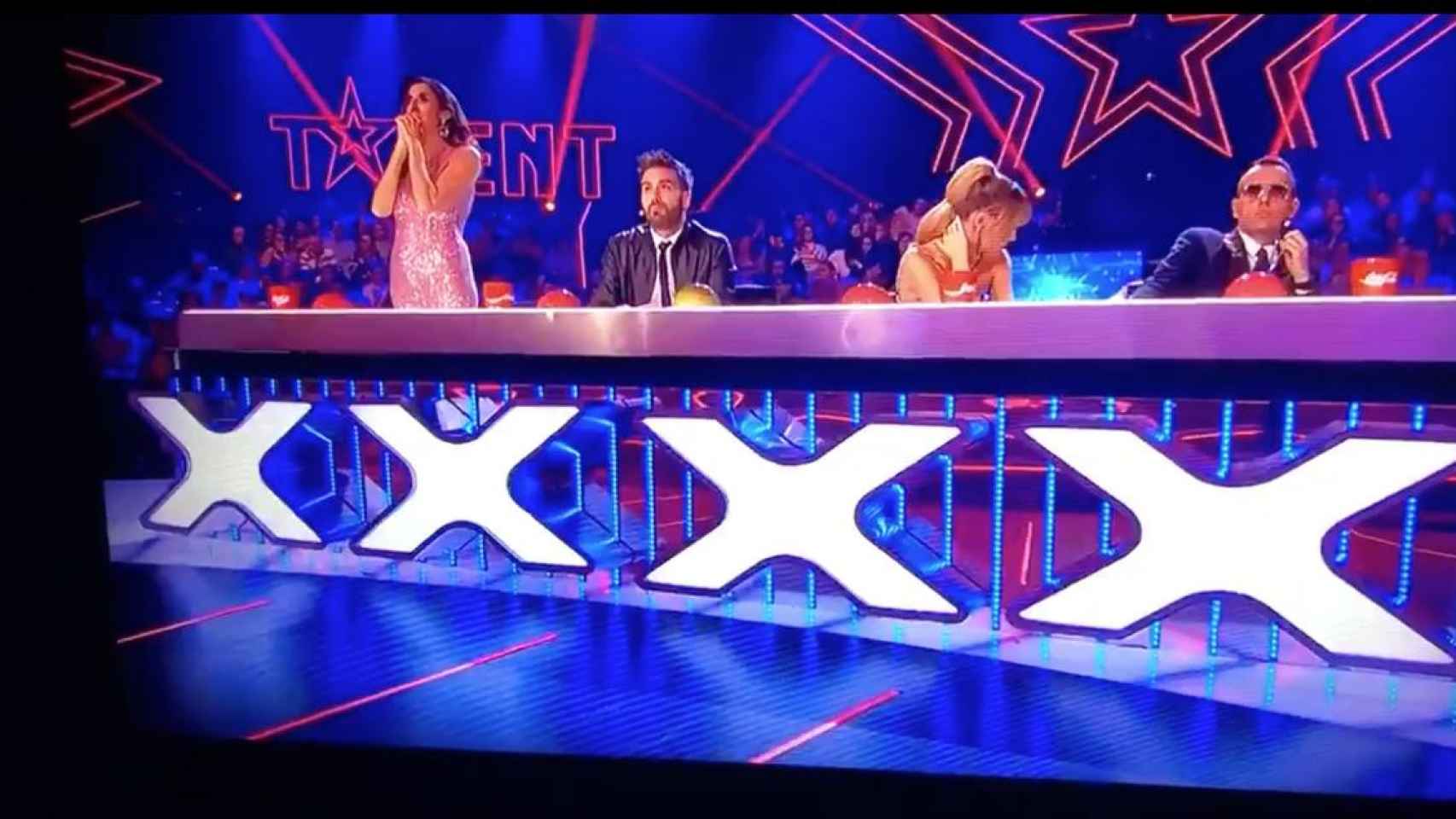 El jurado, en pánico, de Got Talent Espana