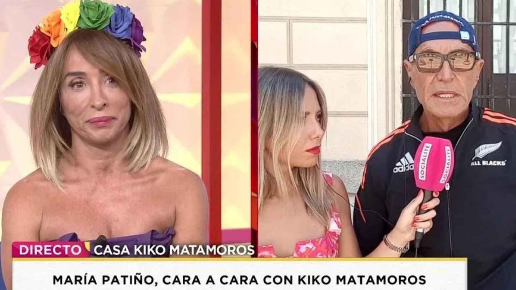 María Patiño y Kiko Matamoros, cara a cara / MEDIASET